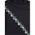 Nida abaya- umbrella sleeves with hand embroidery work Nida abaya- umbrella sleeves with hand embroidery work
